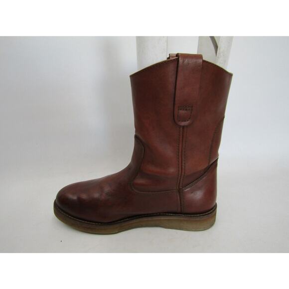 Ad tec Mens Size 11 M Brown Leather Cowboy Western Boots main image 9